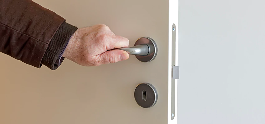 Restroom Locks Privacy Bolt Installation in Murrieta, California